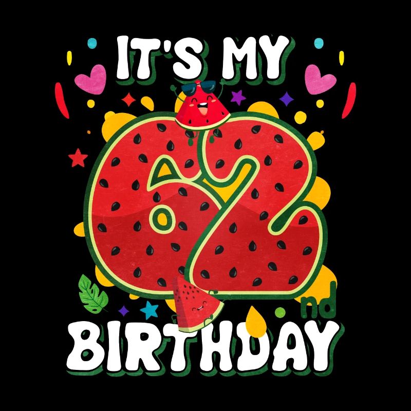 62e anniversaire Pastèque