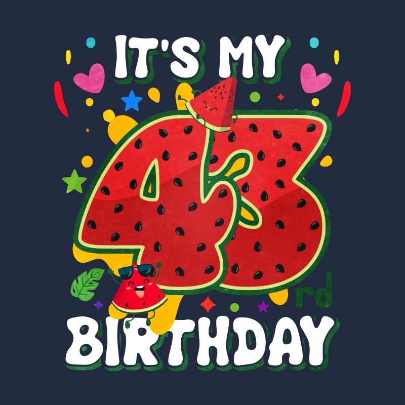 43e anniversaire Pastèque