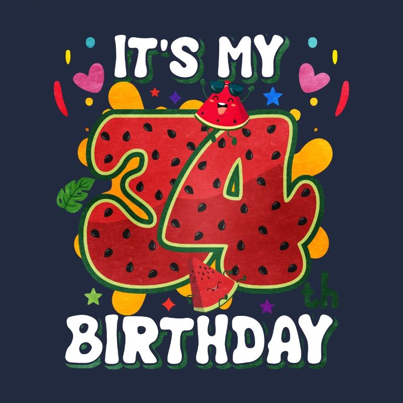 34th Birthday Watermelon
