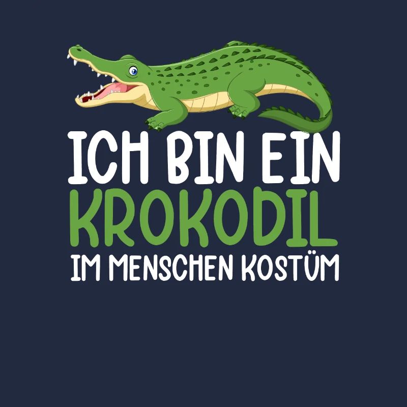 Ich Bin Ein Krokodil Im Menschen Kostüm