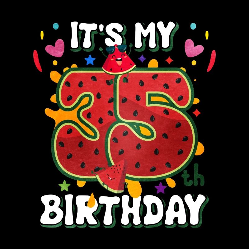 35th Birthday Watermelon