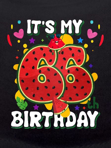 66e anniversaire Pastèque