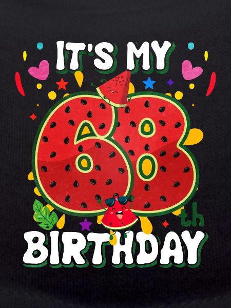 68e anniversaire Pastèque