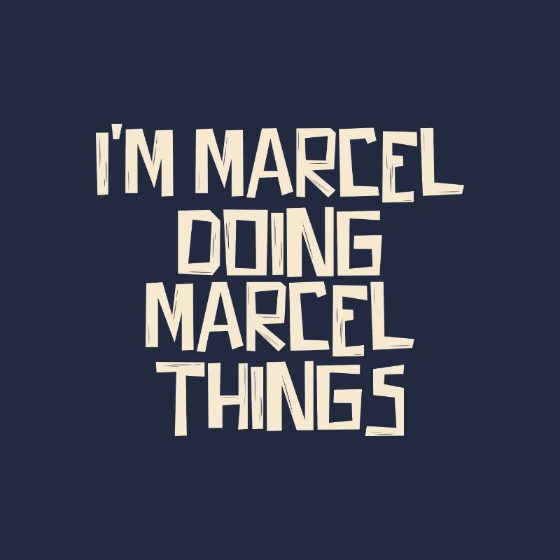 Je suis Marcel en train de faire des choses à Marcel