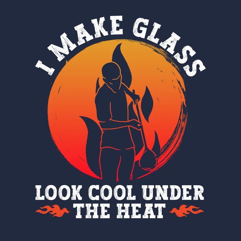 I make glass look cool - glass blowing