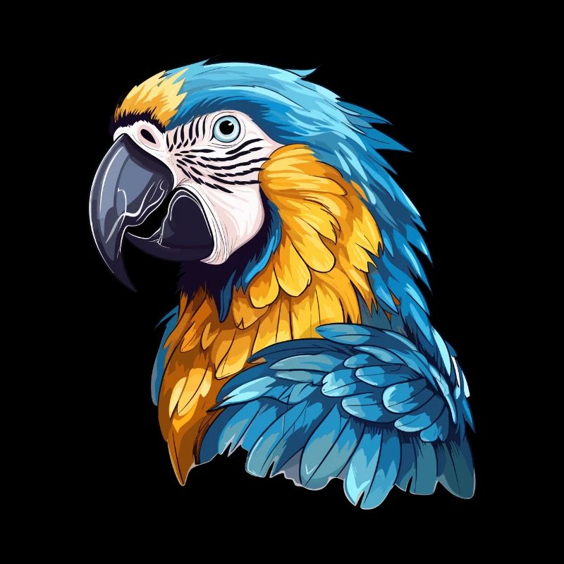 Blue and gold macaw