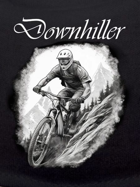 Downhiller white
