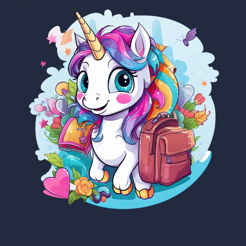 Einhorn Schulkind Einschulung Mädchen Geschenk