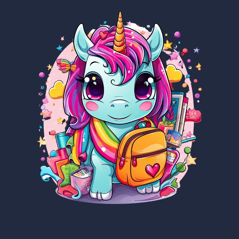 Einhorn Schulkind Einschulung Mädchen Geschenk