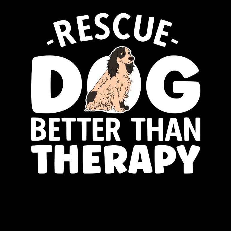 Rescue Dog Better Than Therapy