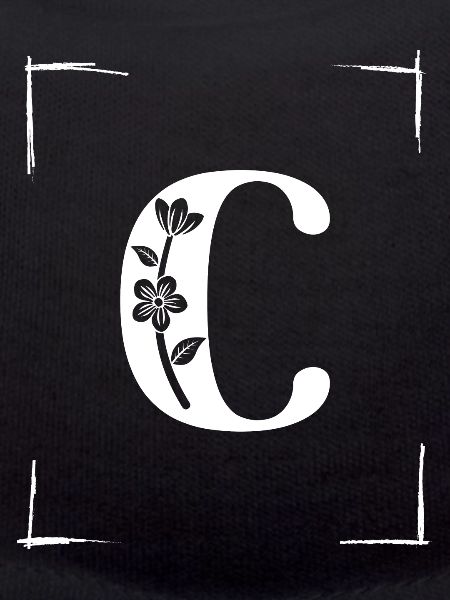 letter C initial
