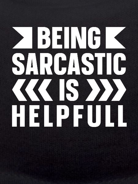 Black humor Sarcastic
