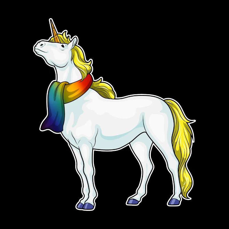 Foulard licorne