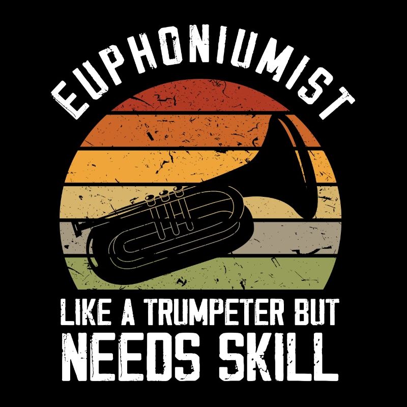 Euphoniumist Like a Trumpeter But Needs Skill