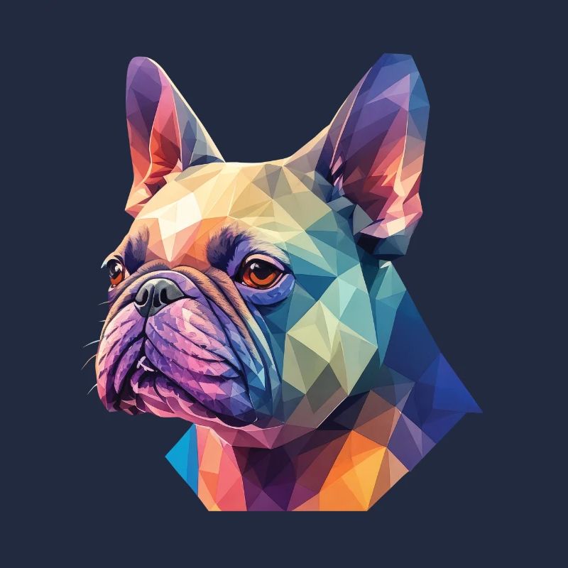 Conception de chiens de chien bouledogue français