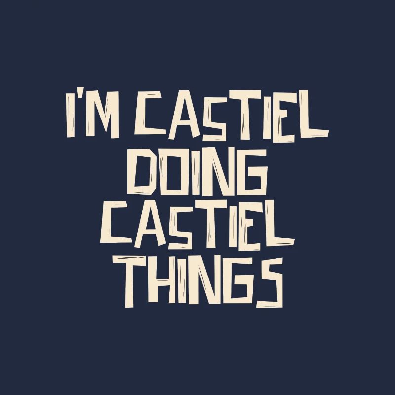 I'm Castiel doing Castiel things