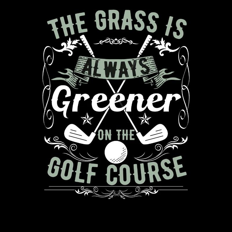 L’herbe est toujours plus verte sur le terrain de golf