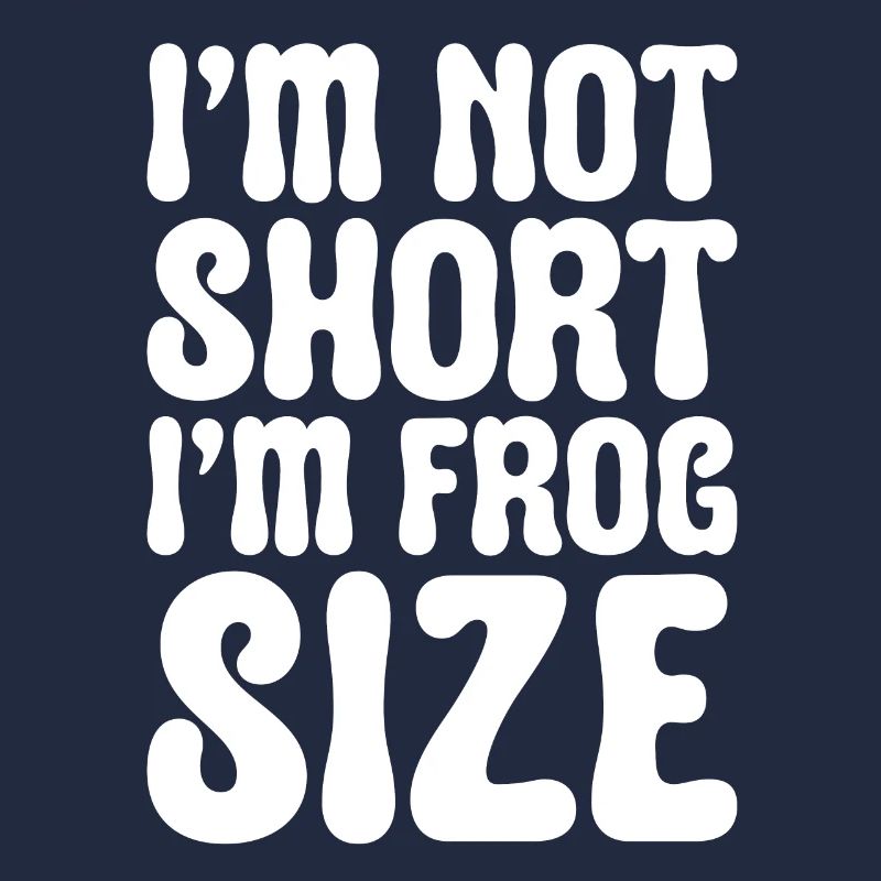 Je ne suis pas petit, je suis de la taille d’une grenouille