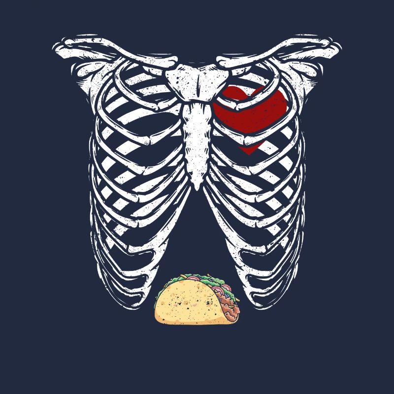 Halloween Daddy Skeleton Taco Belly Drôle Enceinte