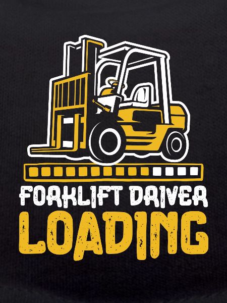 Forklift Driver Loading Gabelstaplerfahrer