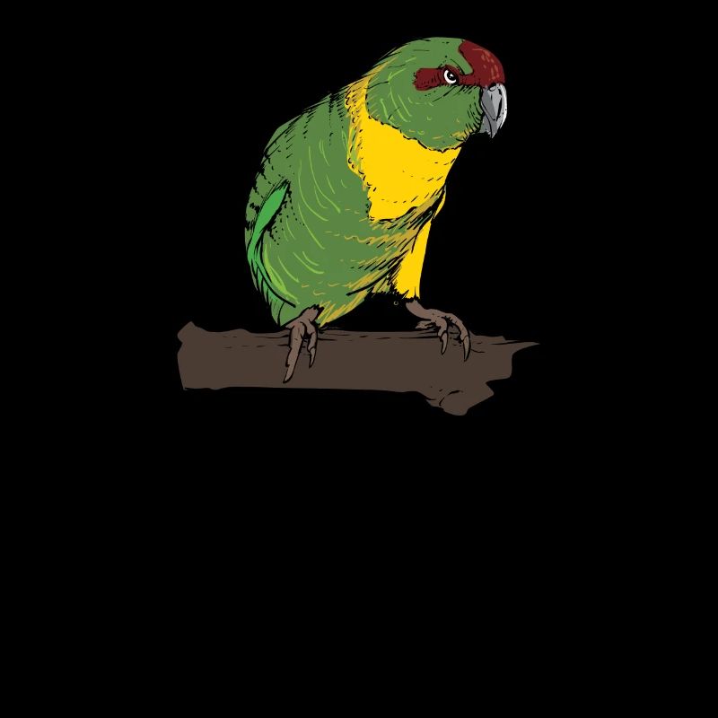 Goat Parakeet I Parakeet Motif for Bird Holder