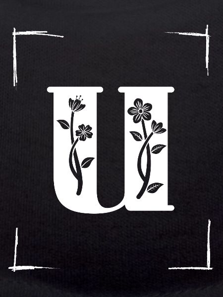 letetr U initial