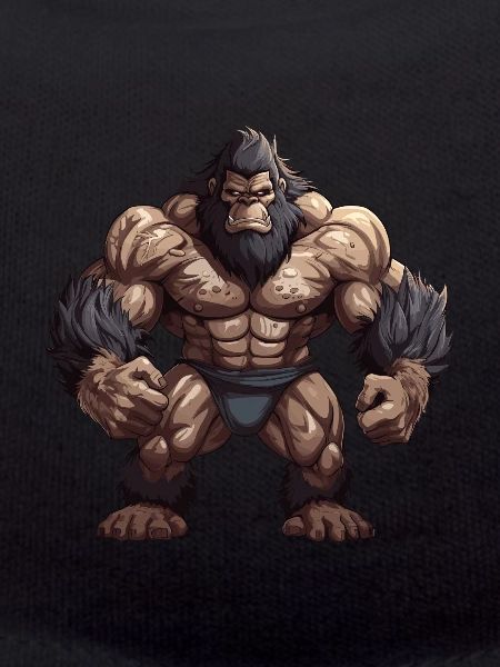 Bodybuilder Gorilla