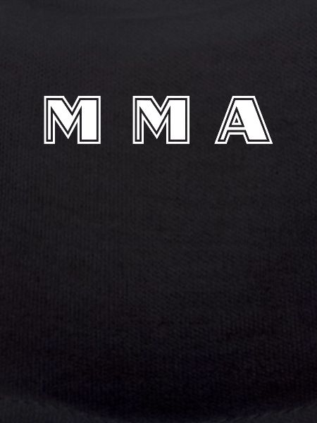 MMA lettering