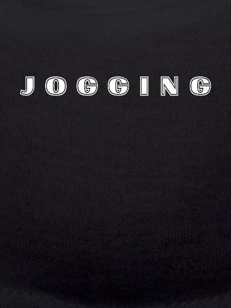 Lettrage de jogging