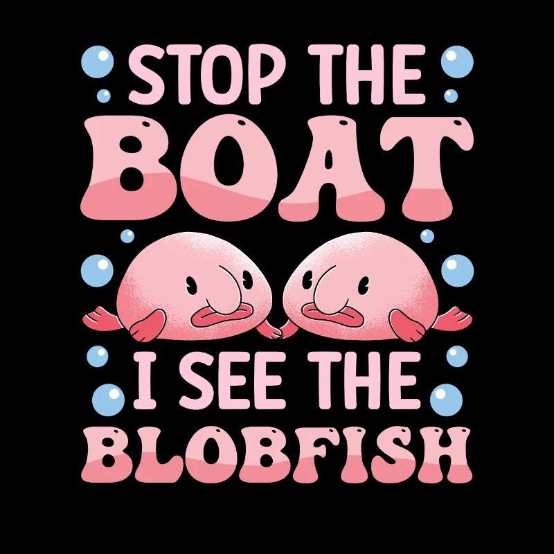 Blobfish Kostüm - Hässliches Blob Fischgesicht -