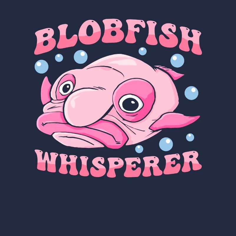 Blobfish Costume - Ugly Blob Fish Face -