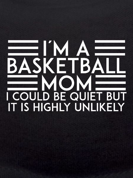 Ich Bin Eine Basketball Mutter
