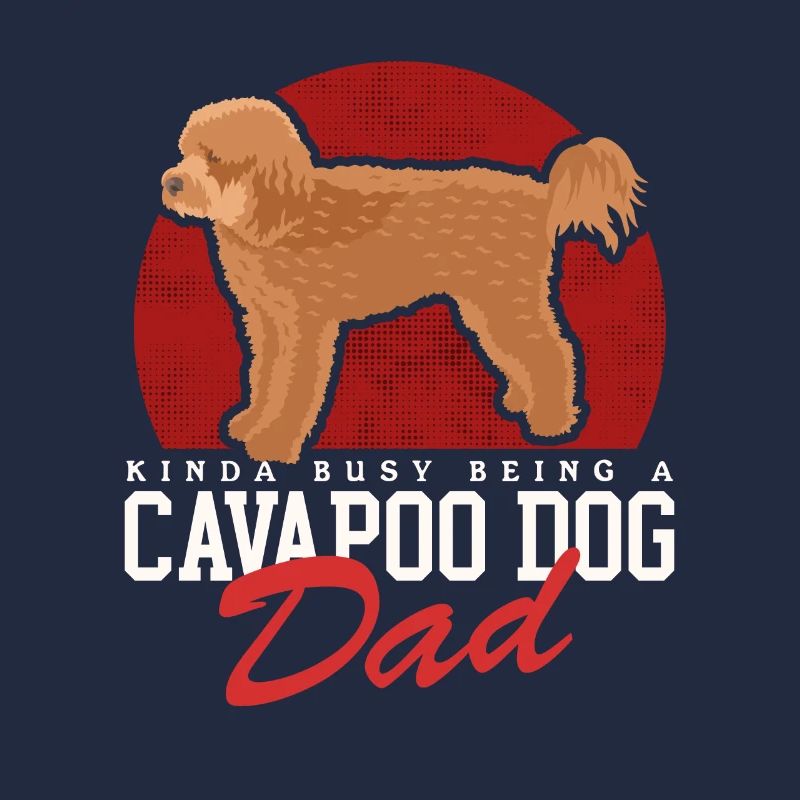 Cavapoo Dad Dogs Cavoodle Dog Owner Cadeau