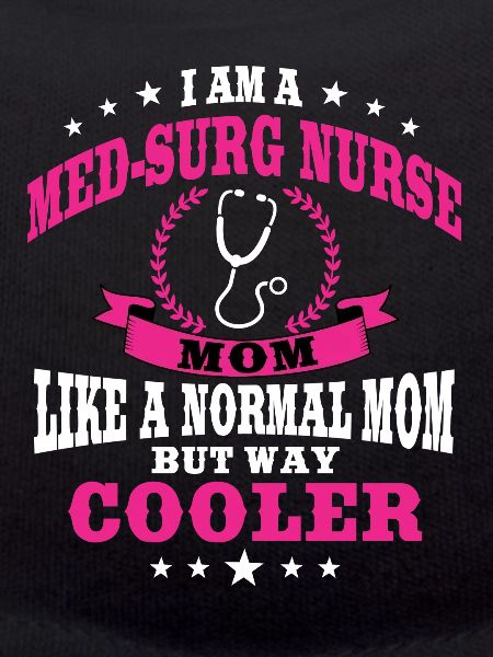 Maman infirmière médico-chirurgicale
