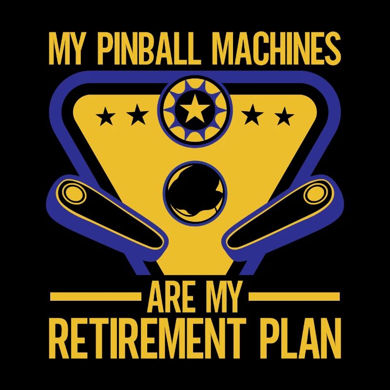 Mon plan de retraite Pinball Machines Jeu d’arcade