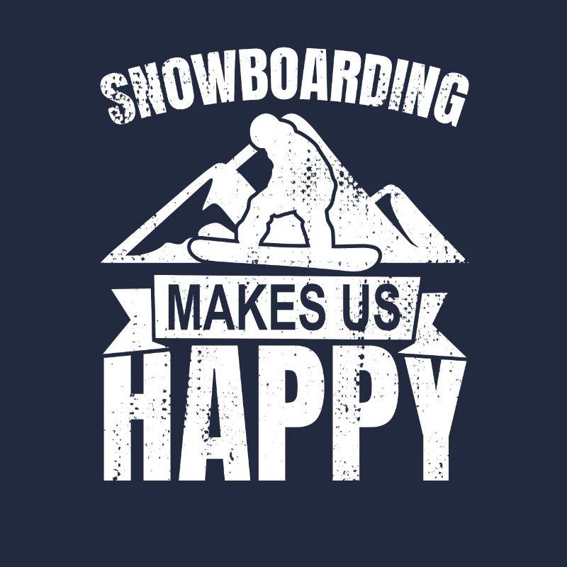 Slogan snowboard