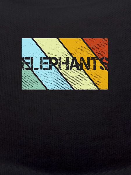 Éléphant Rétro