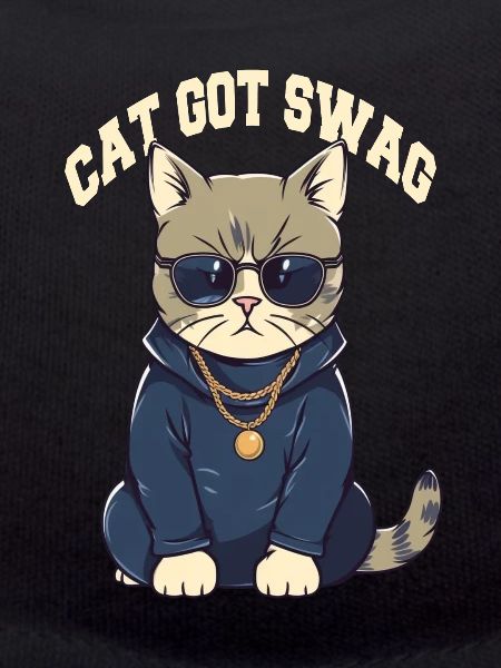 Got Swag Cat with Sunglasses