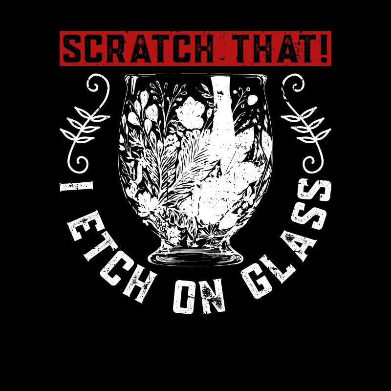 Grattez ça! Je grave sur verre - gravure sur verre