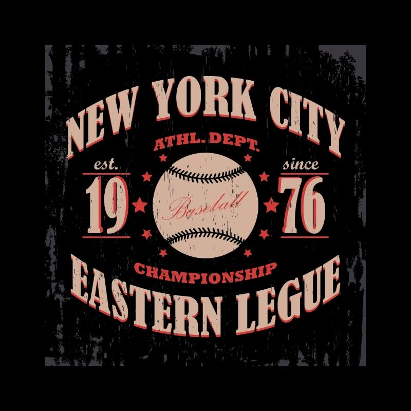 Baseball typography