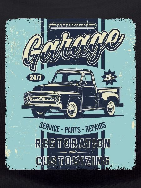 Autogaragen-Retro-Schilder