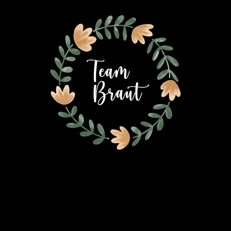 Team Braut I Blumenkranz Hochzeit Boho Stil
