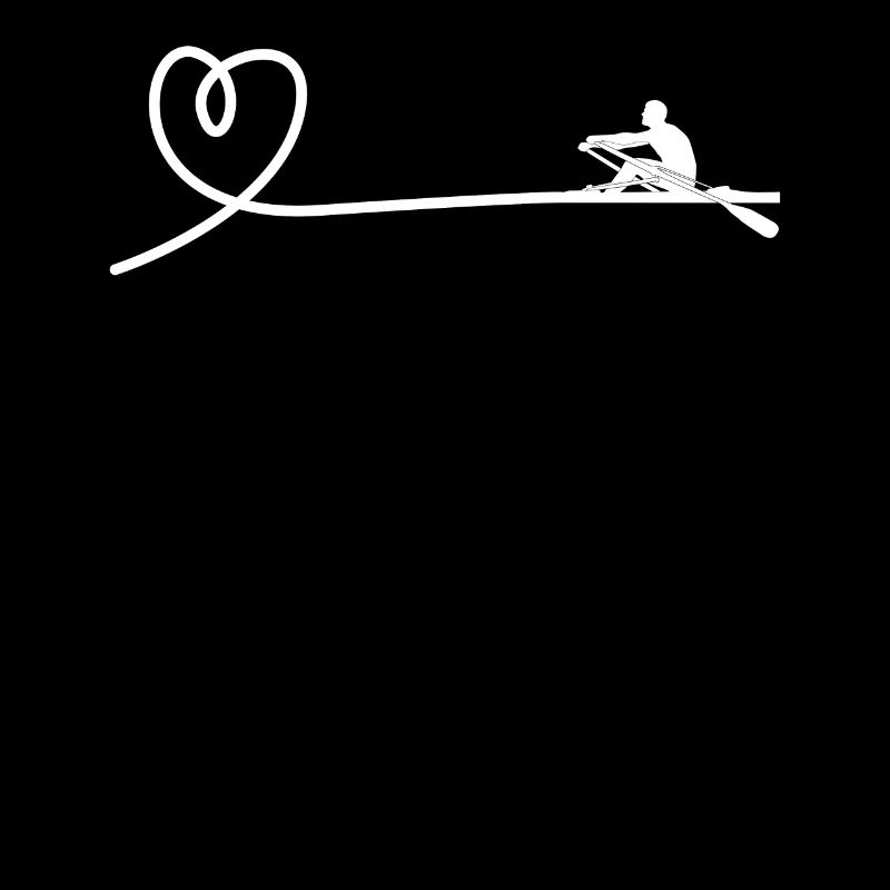 Bateau à rames Aviron Coeur Aviron