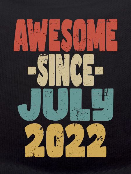 2022 July Birthday Retro