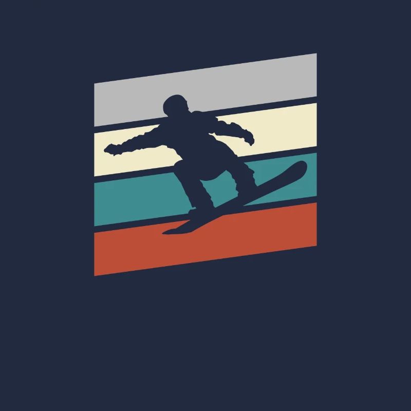 Snowboarding Retro