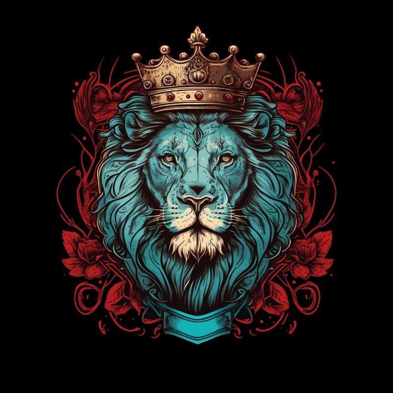 Lion majestueux
