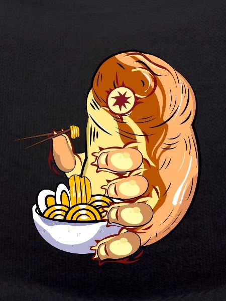 Tardigrade Eating Ramen