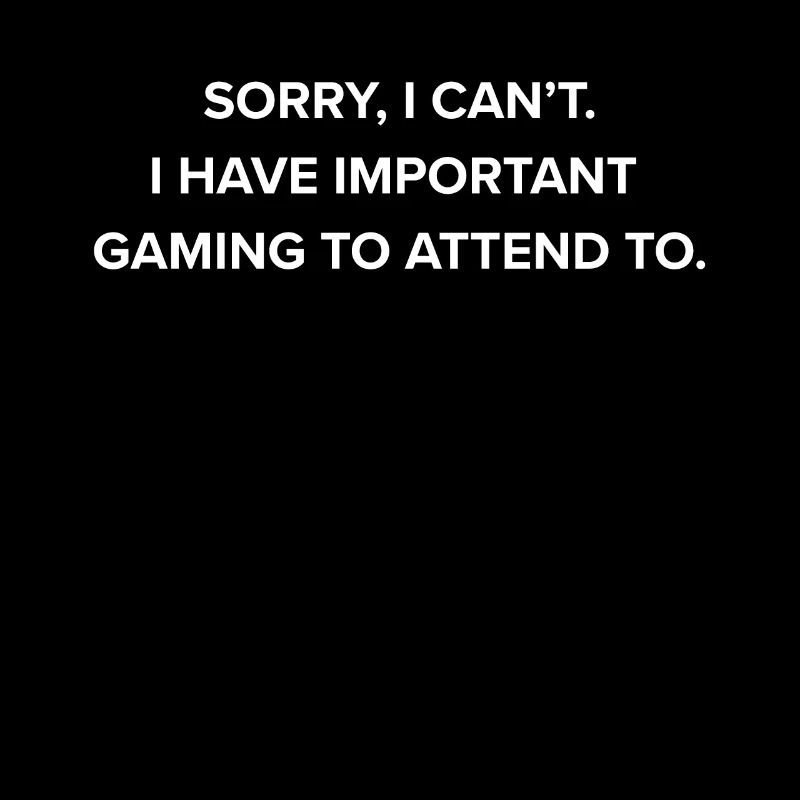 Funny Gamer Videogame Player Gaming