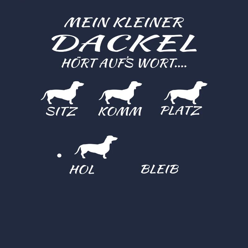 Hund Dackel Hundebesitzer Gechenkidee