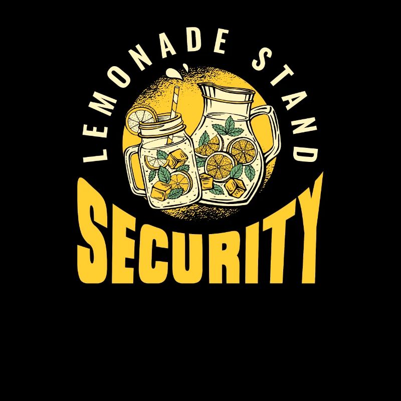 Lemonade Stand Security Lemonade Lover